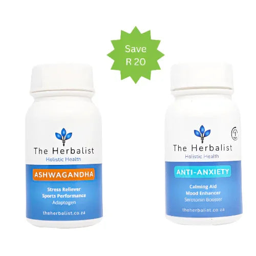 Daily Calm Bundle featuring Ashwagandha and Anti-Anxiety products for emotional wellbeing and focus.