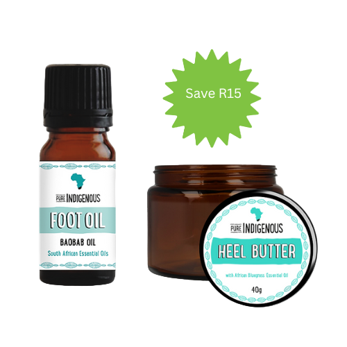 Happy Feet Duo – Baobab Foot Oil 20ml & Heel Butter 40g_ZestySpiritz