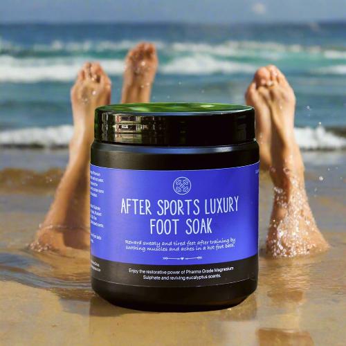 After Sports Luxury Foot Soak At Sea