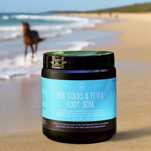 Cold and Flu Foot Soak with Essential Oils| ZestySpiritz™