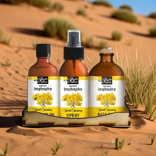 Imphepho Gift Set with Cape Grapeseed and Helichrysum Odoratissimum Essential Oil_ZestySpiritz